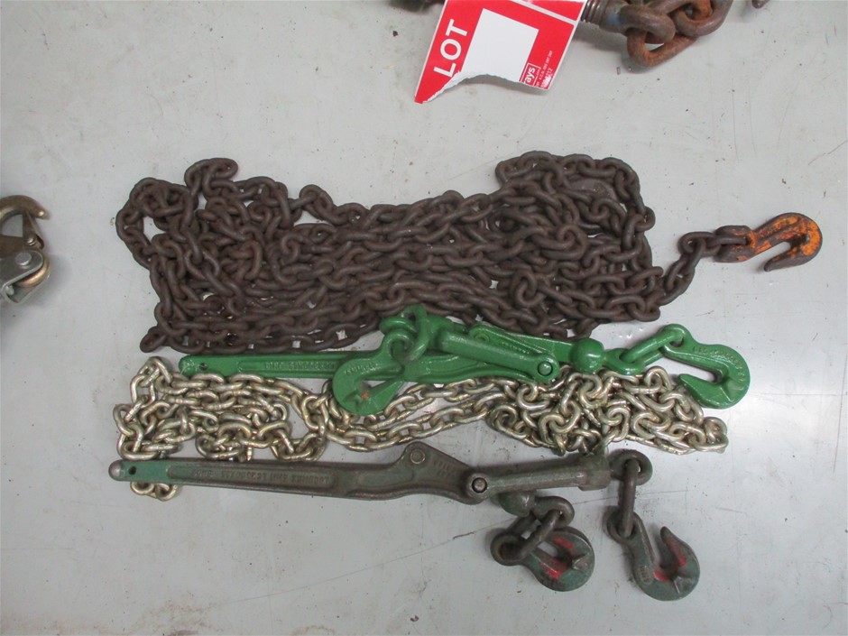 2x 6mm Chain Dogs Auction (00203018908) Grays Australia
