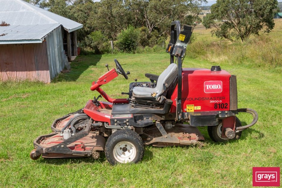 Toro best sale groundsmaster 3500d