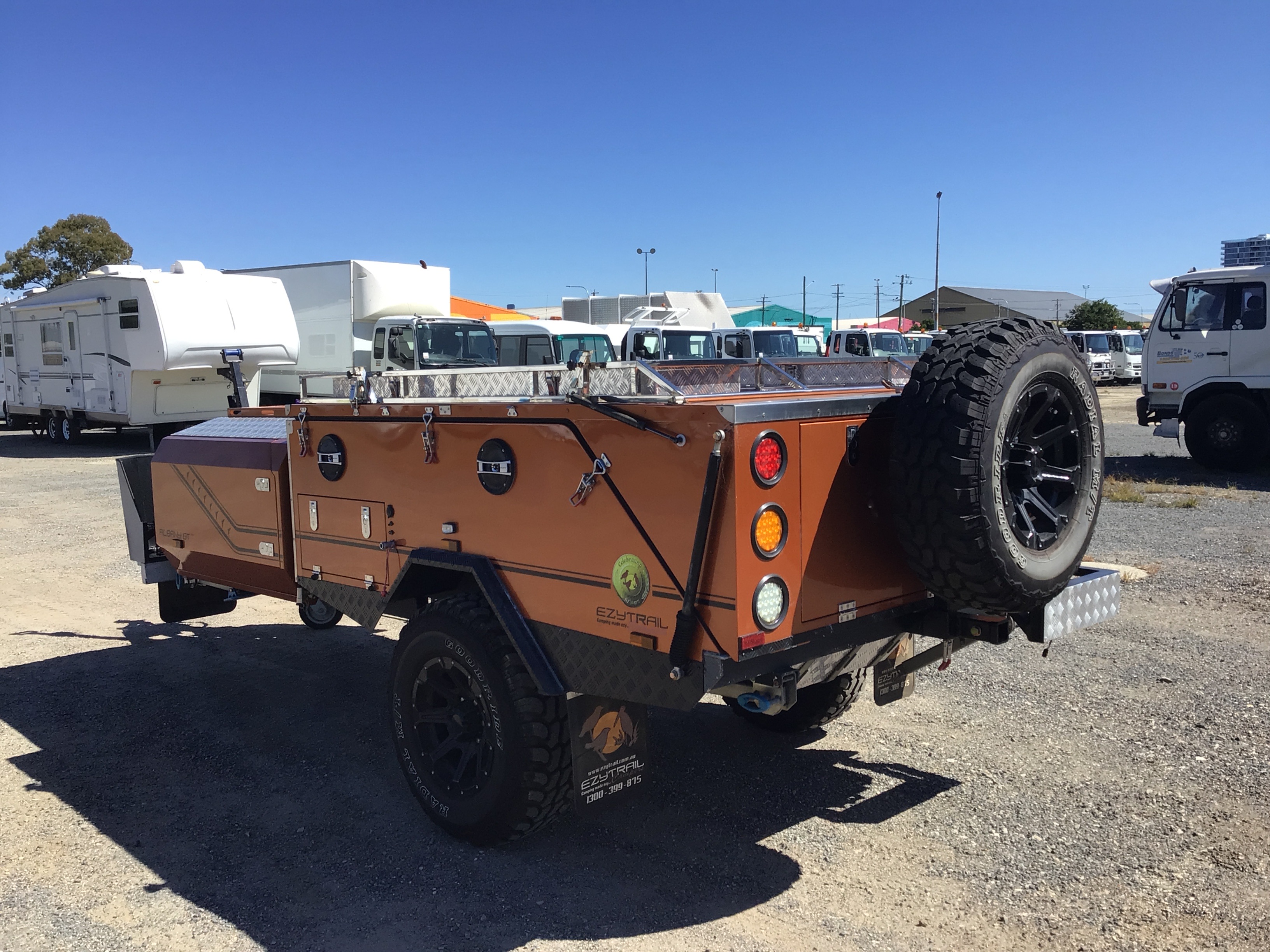2018 EzyTrail AlbanyGT Camper Trailer Auction (00017785902) Grays