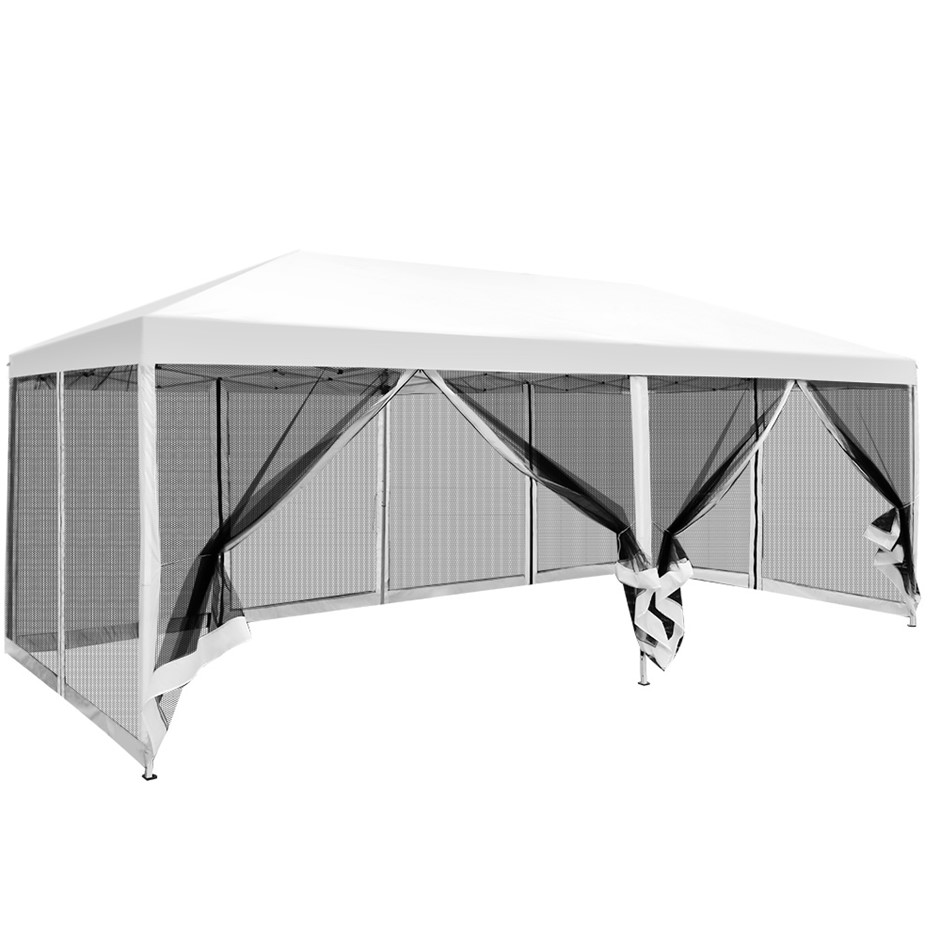 Instahut 3x6m Pop Up Gazebo Wedding Marq