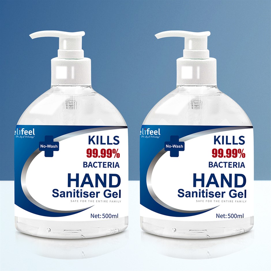 Relifeel Hand Sanitiser 1L 500mL x2 72% 