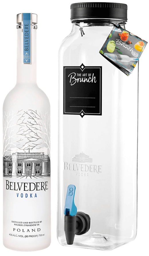 Belvedere Vodka with Bonus 3L Cocktail D