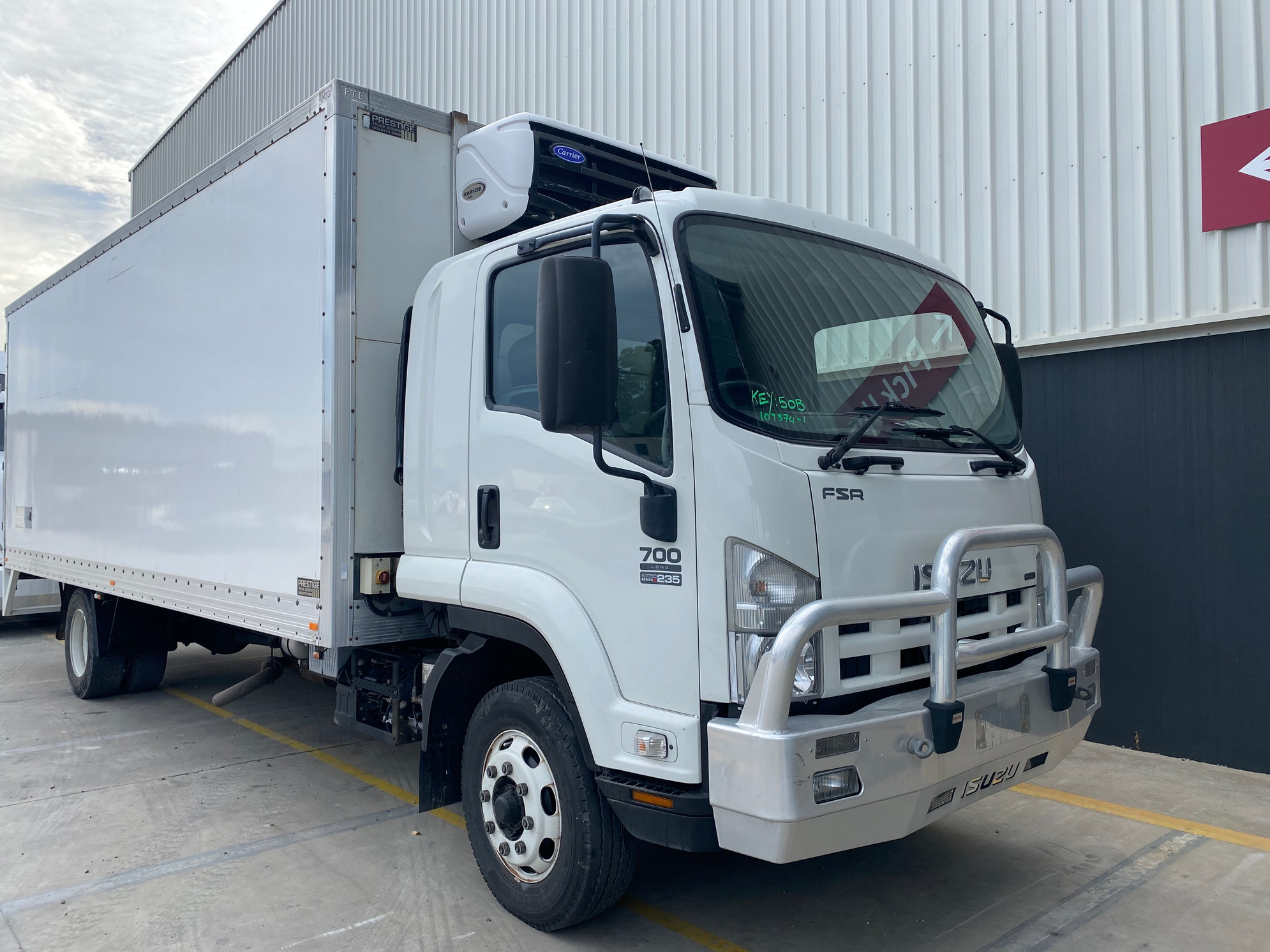 2008 Isuzu FSR700 Long 4 x 2 Refrigerated Body Truck Auction (0001 ...