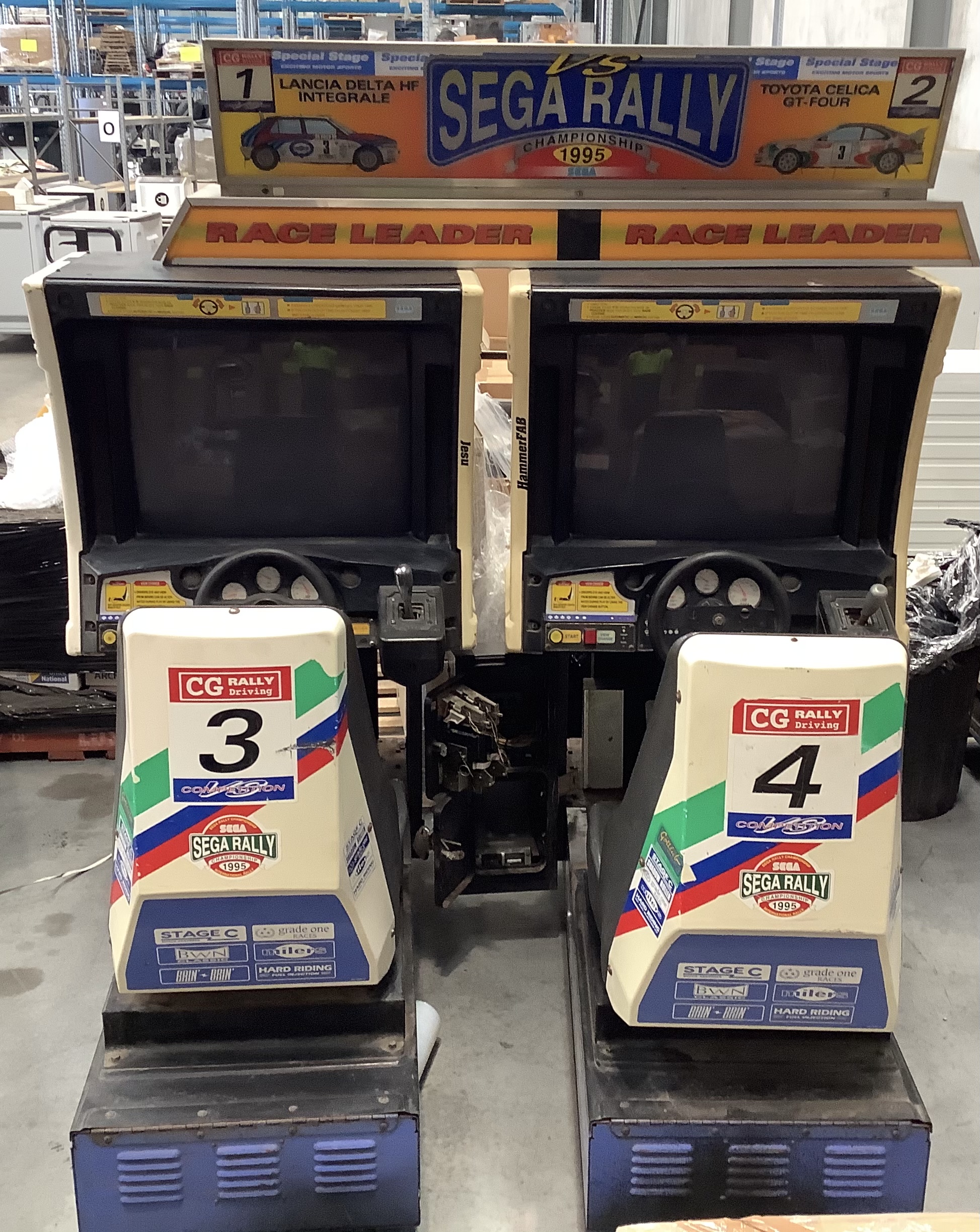 Sega Rally Arcade Machine Auction 0022 Grays Australia