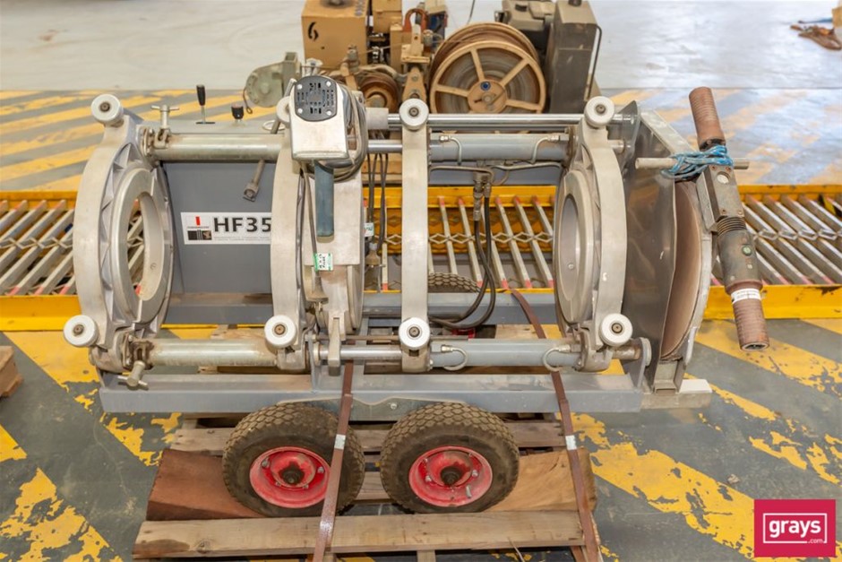 Fusionmaster HF350 Poly Pipe Welder on Mobile Stand Auction (0025