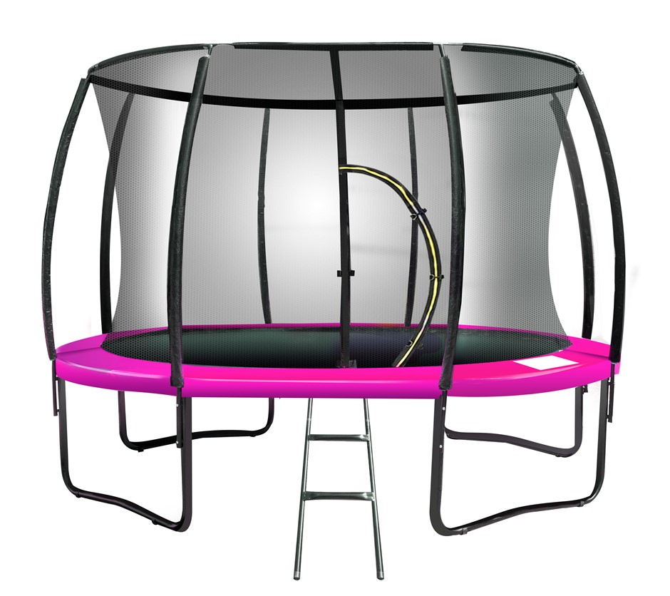 Trampoline 8 ft Kahuna Outdoor Spring Pink