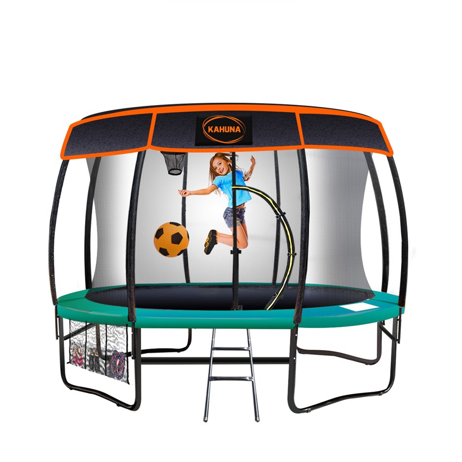 Kahuna Trampoline 12 ft with Basket ball