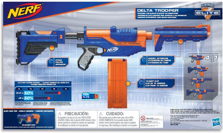 Hasbro nerf delta sales trooper