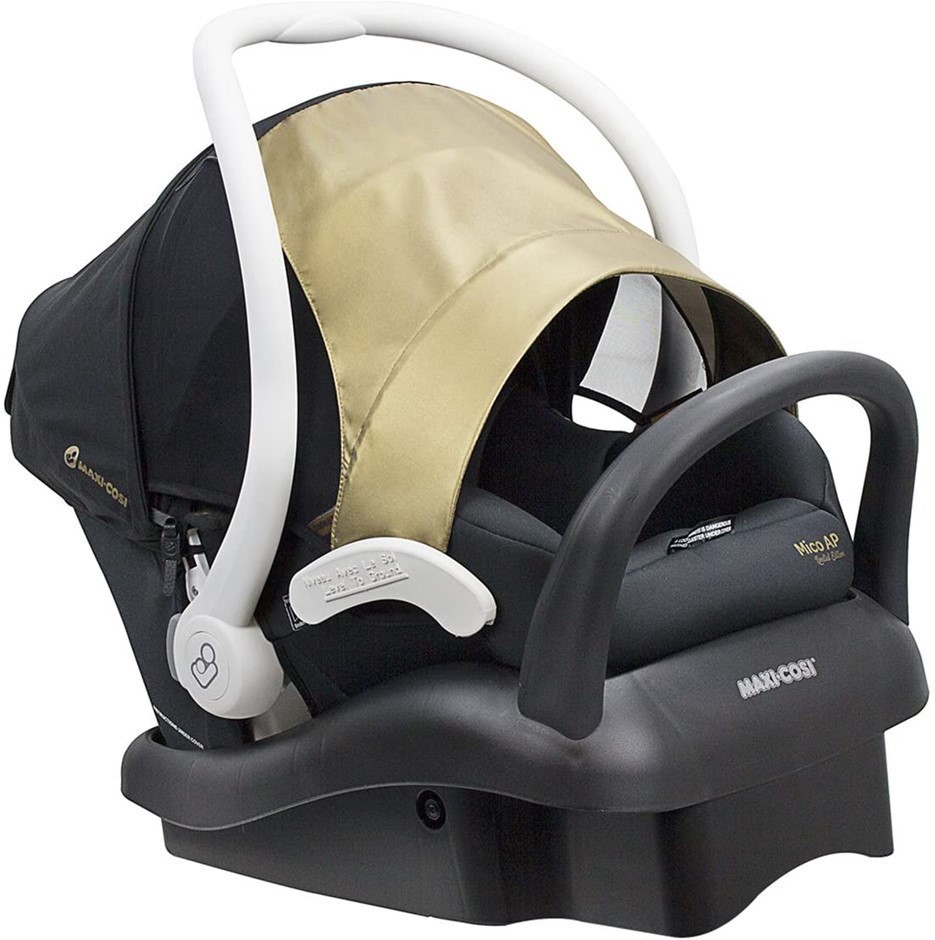 MAXI COSI Mico AP Limited Edition Infant Carrier. NB Missing Gold