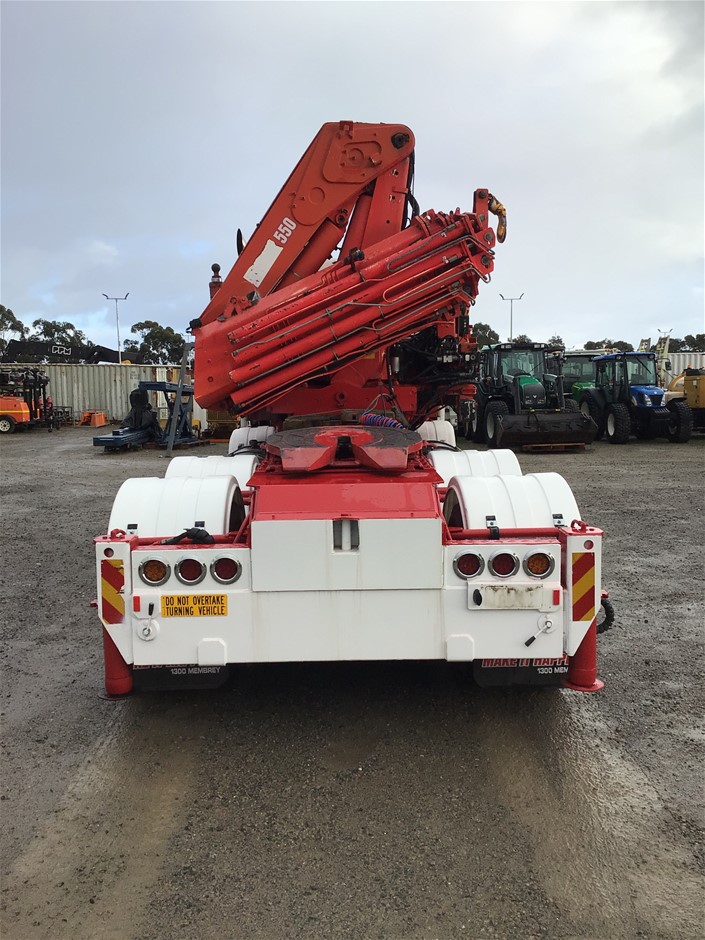 1993 Kenworth K100E 8 x 4 Prime Mover Crane Truck Cert Feb 2021