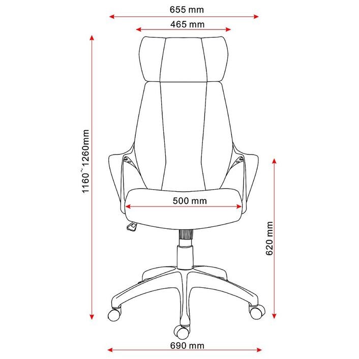 Stockholm high back discount chair