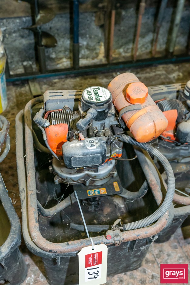 Tanaka JEA50 1x Petrol Drill/Auger Drive Motors Auction (01395045124