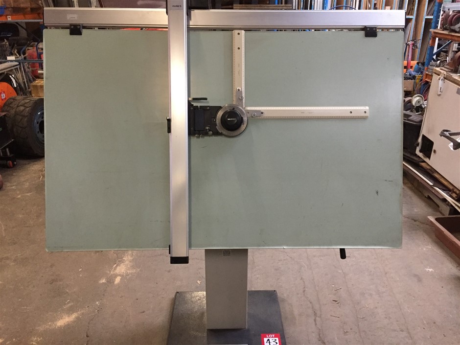 Mutoh drafting stand TG75, Drawing area 1500mm x 900mm Auction (0043