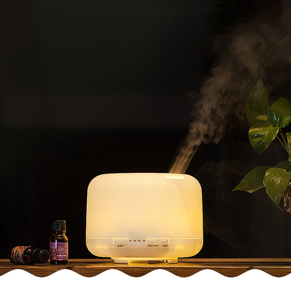 Buy 500ml Electric Air Diffuser Aroma Oil Humidifier Night Light Up