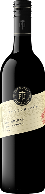Pepperjack Shiraz 2019 (6x 750mL). Baros