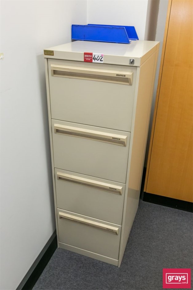 Namco 4 x Drawer Filing Auction (04025045554) Grays Australia