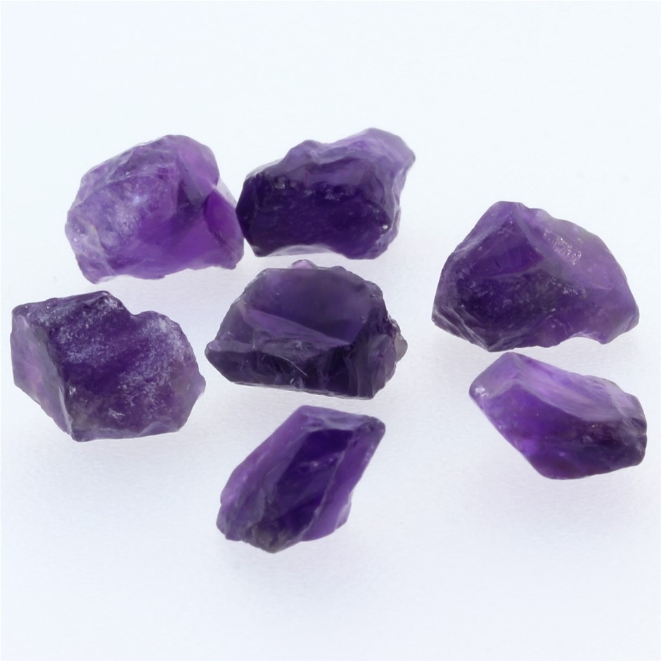 30.16ct Rough Amethyst Parcel Auction (0004-2544442) | Grays Australia