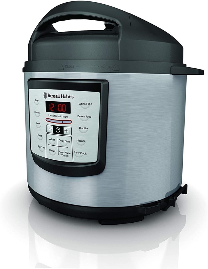 Russell Hobbs RHPC1000 Electric Multi Cooker/Pressure Cooker 6 Litre