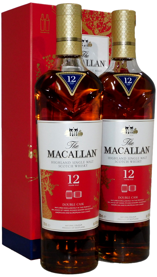 Macallan 12YO Double Cask Lunar NY Singl