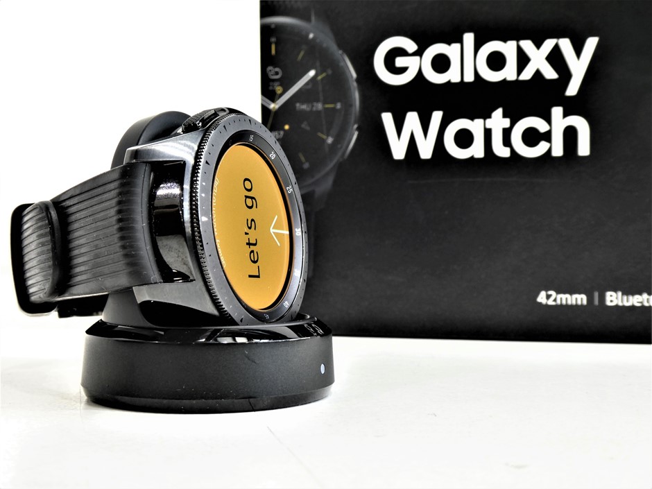 Samsung Galaxy Watch 42mm Bluetooth Lte 4g Black Sm R815f Auction 0009 Grays Australia