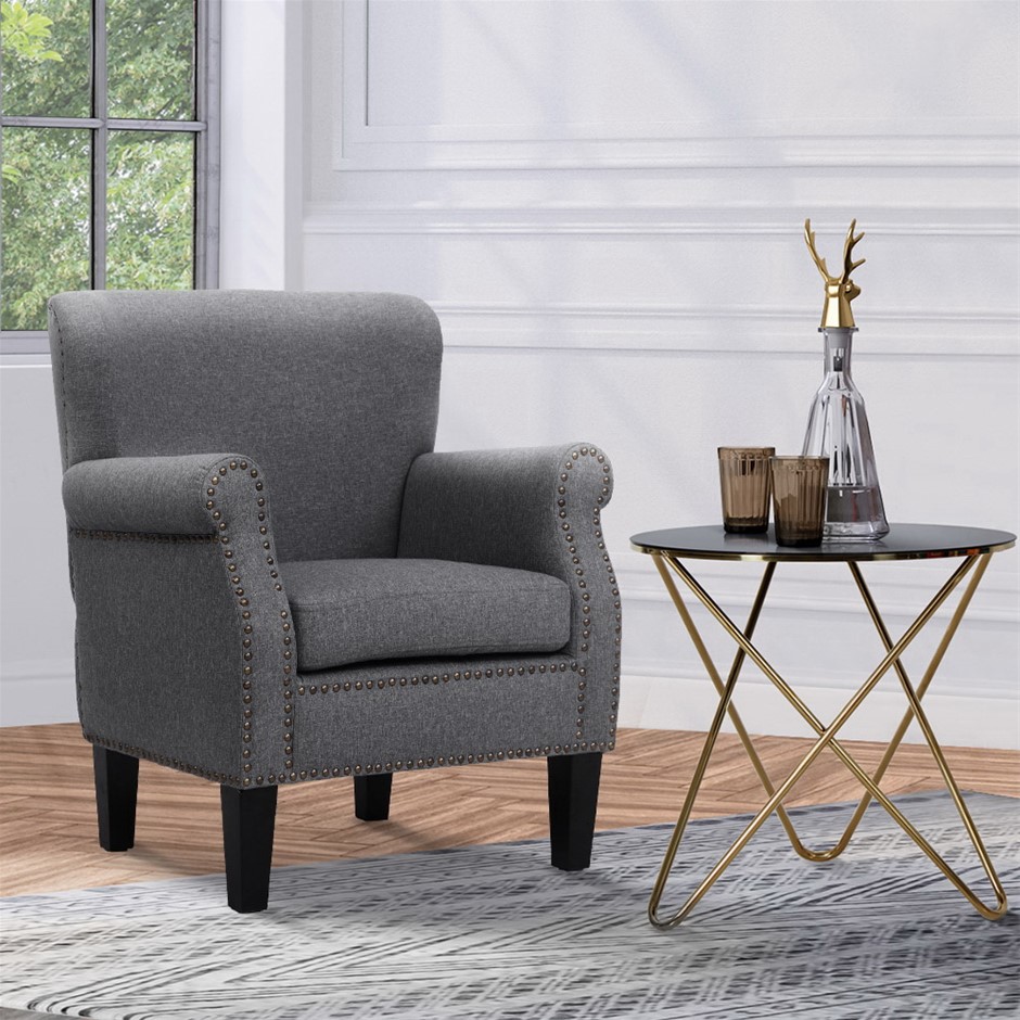 Artiss Armchair Accent Chair Retro Singl