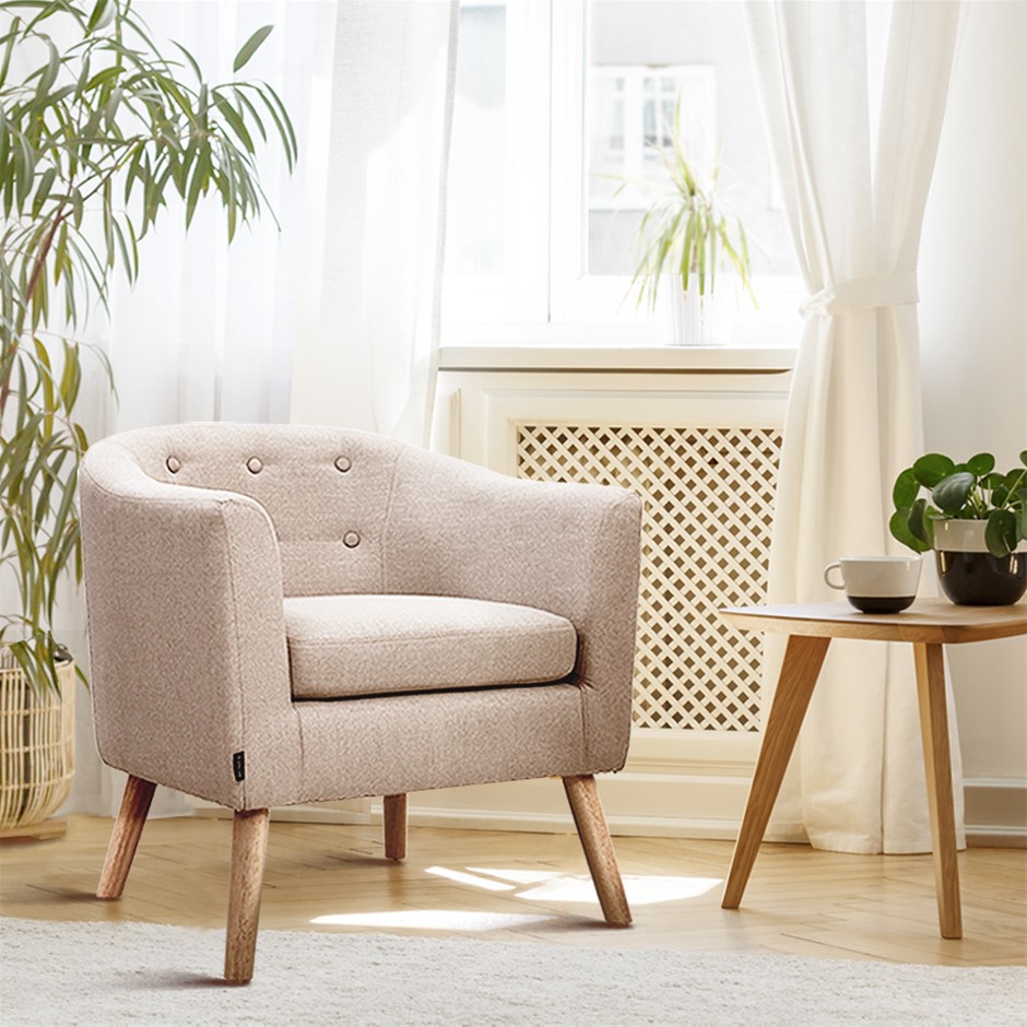 Artiss ADORA Armchair Tub Chair Single A