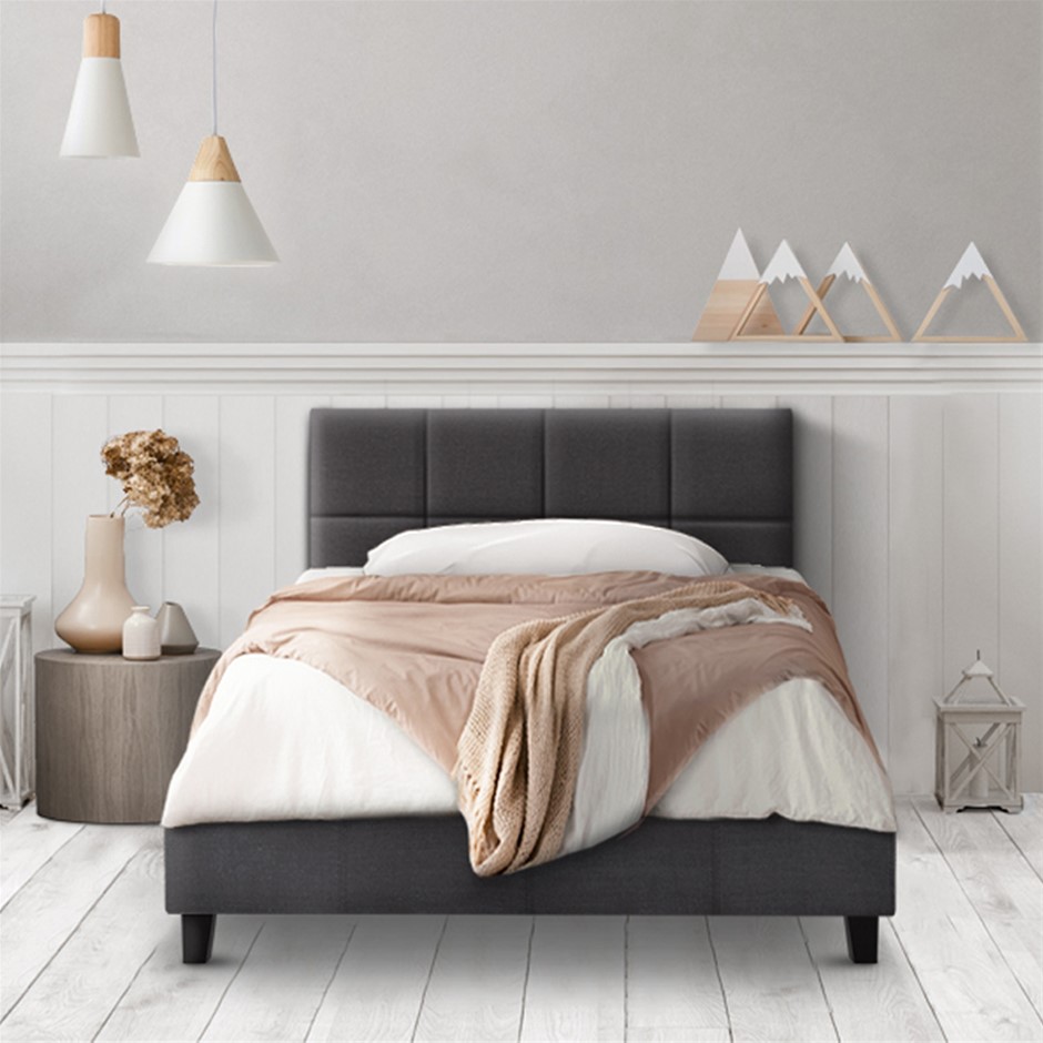 Bed Frame King Single Base Mattress Plat