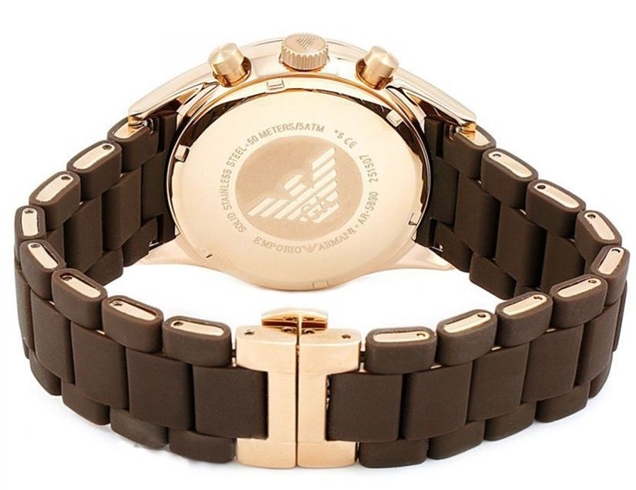 Handsome new Emporio Armani rose gold men's chronograph watch. Auction  (0007-2537373) | Grays Australia