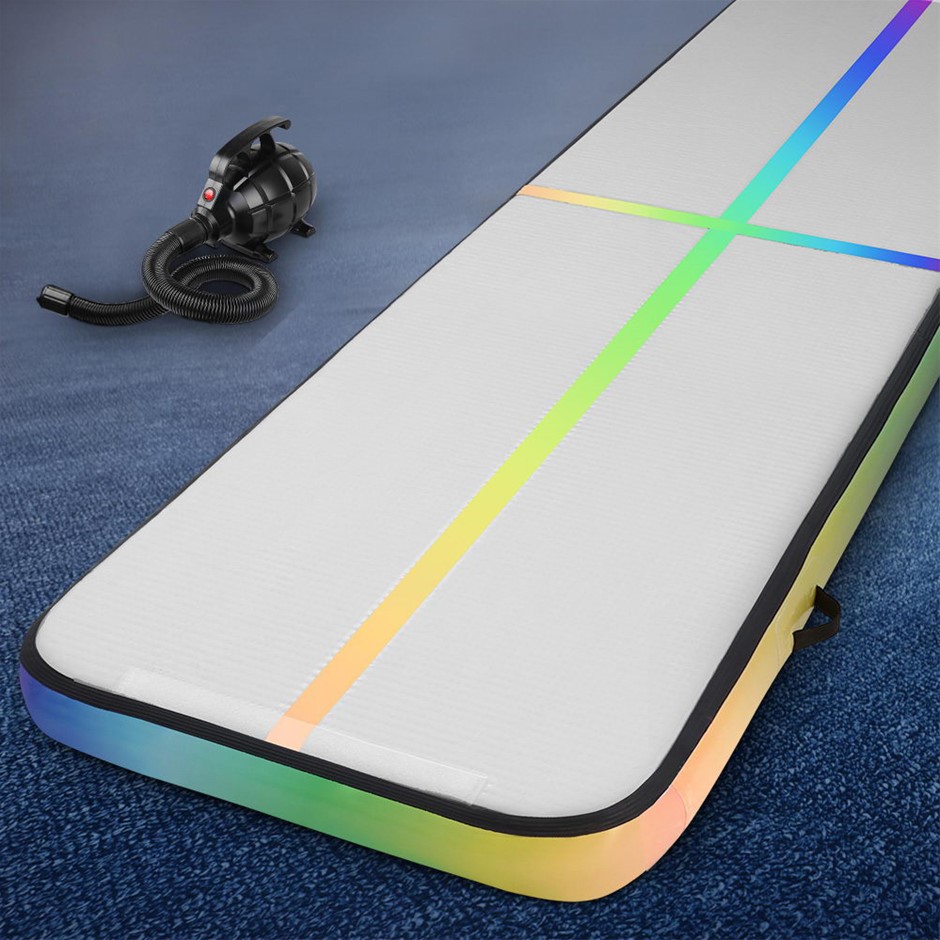 4x1x0.1M Inflatable Airtrack Mat with Pu