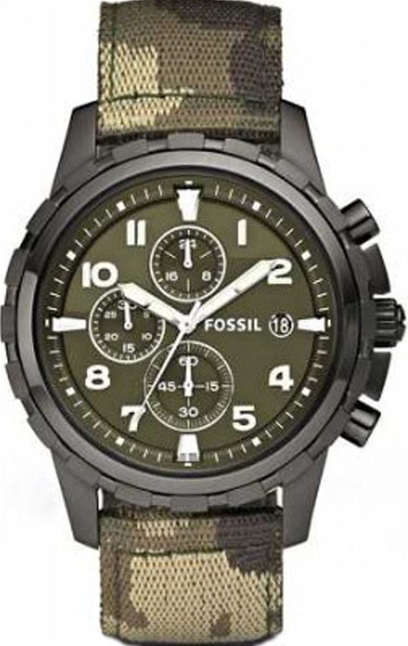 Fossil hotsell camouflage watch