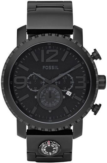 Men's Fossil Gage Plated Steel Chrono Co