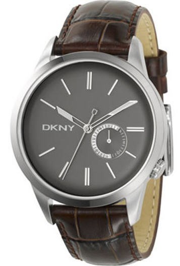 Men's DKNY Date Sub-dial Croco Watch NY1