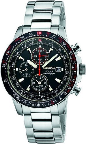 Buy Men's Seiko Solar Power Chronograph Watch SSC007 | Grays Australia