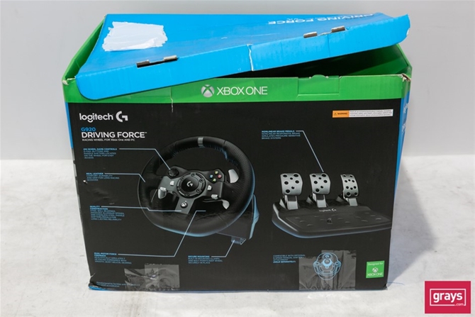 Logitech G920 Driving Force Racing Wheel for Xbox (Pre-Owned