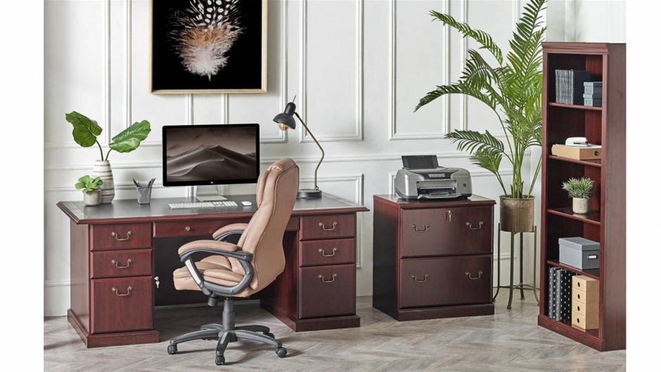 Huon Executive Desk Auction (02102184279) Grays Australia