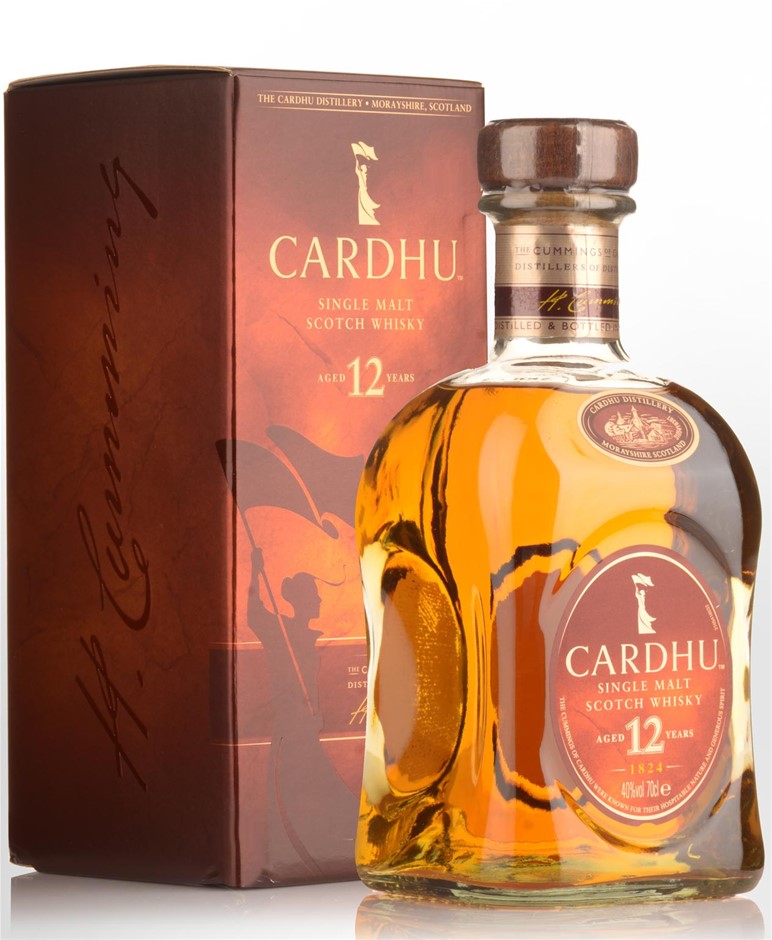 Cardhu 12 Year Old Single Malt Scotch Wh