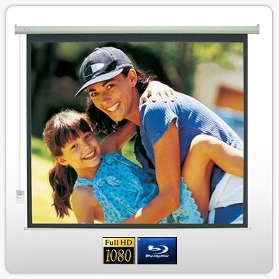 150" Electric Motorised Projector Screen