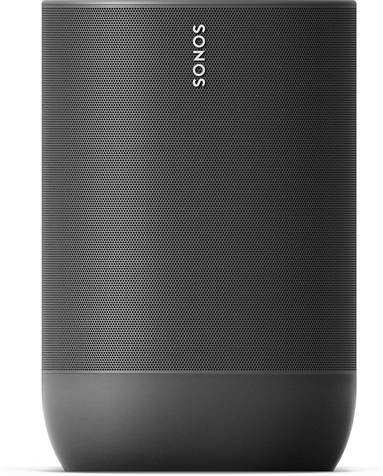 SONOS Move Portable WiFi + Bluetooth Speaker, Black, Model: MOVE1AU1BLK. NB