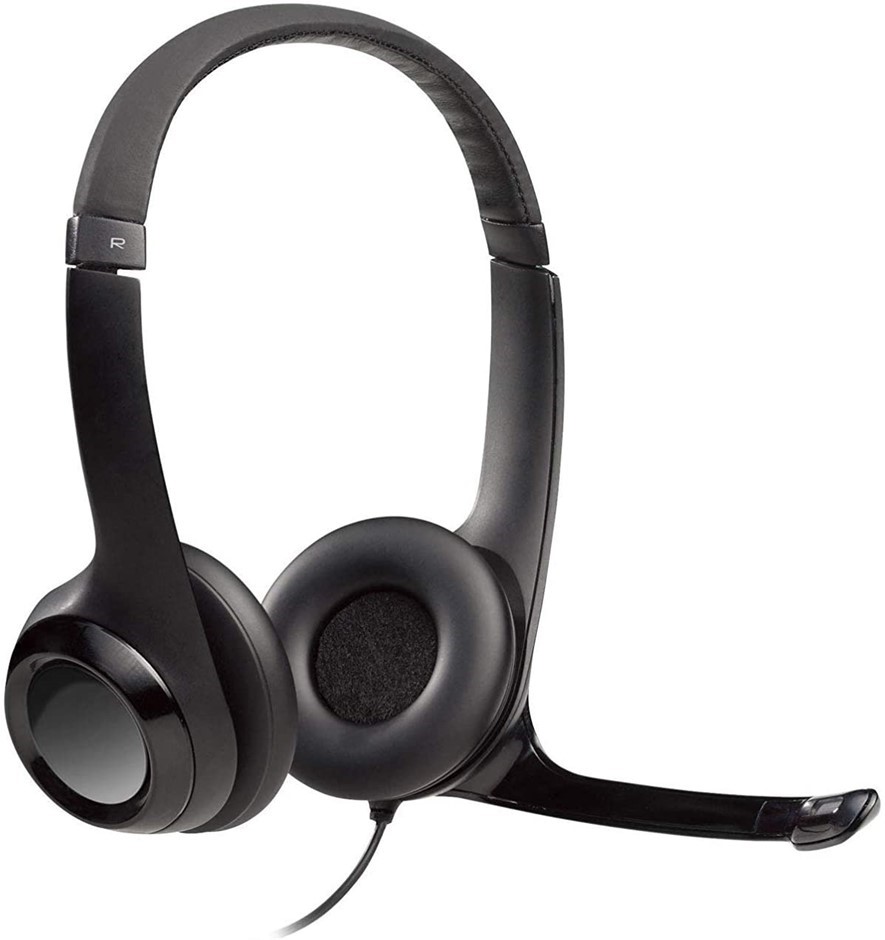 LOGITECH H390 USB Headset, Bluetooth/Wired, Noise Cancellation. Buyers Not