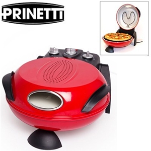 Prinetti Pizza Oven with 30cm Pan- Red