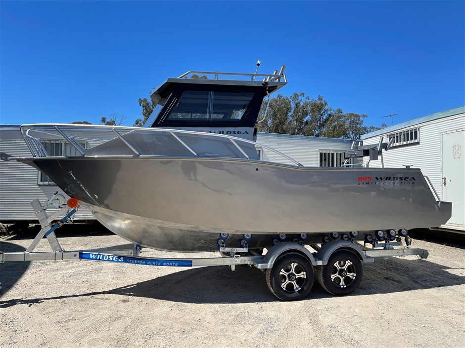 2021 WILDSEA 605 Limited Hard Top Cuddy Cabin Aluminium Custom Plate