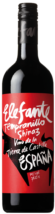 Elefante Tempranillo Shiraz 2019 (12 x 7