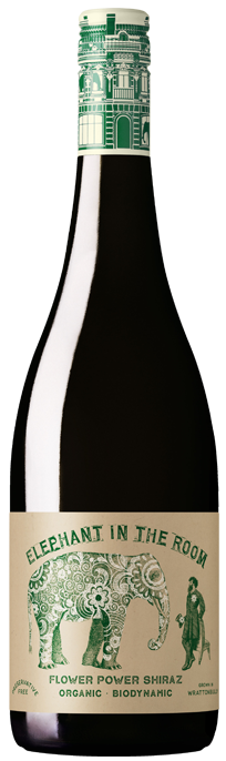 Elephant in the Room Flower Power Shiraz