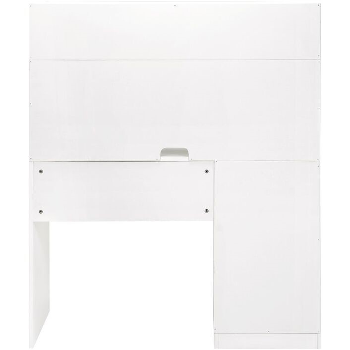 Newton hutch storage 1100mm desk deals white