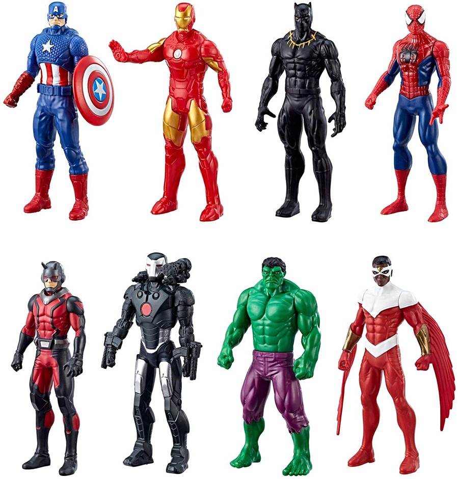 hasbro-marvel-ultimate-protectors-pack-with-8-action-figures-includes