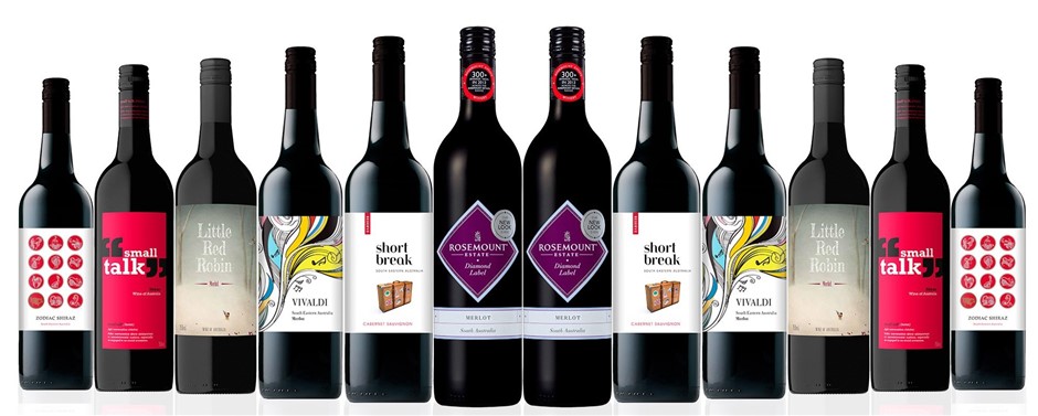 Mixed Aussie Red Wine Dozen Feat. Rosemo