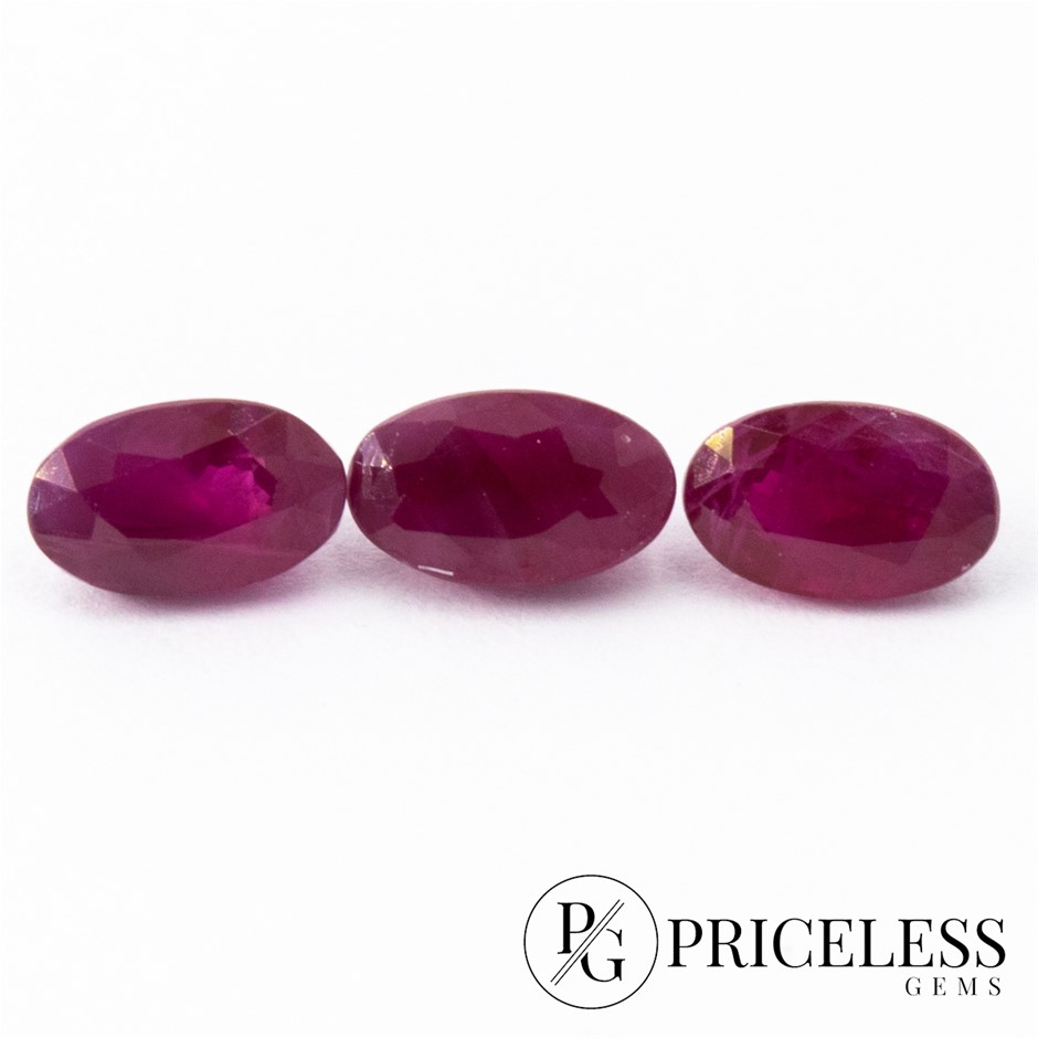 1.12ct Super Fine Ruby Parcel Auction (0001-2539628) | Grays Australia