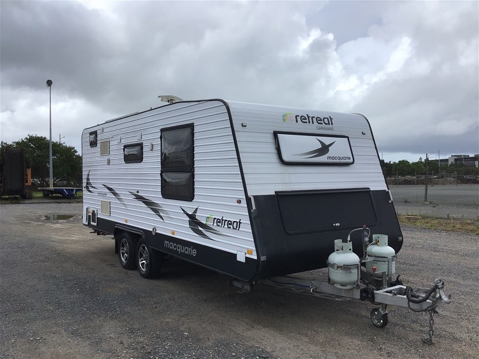9/2012 Retreat Macquarie 22ft Caravan Shower/Toilet (WOVR passed