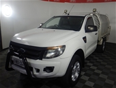2013 Ford Ranger XL 3.2 (4x4) PX T/D Auto Cab Chassis