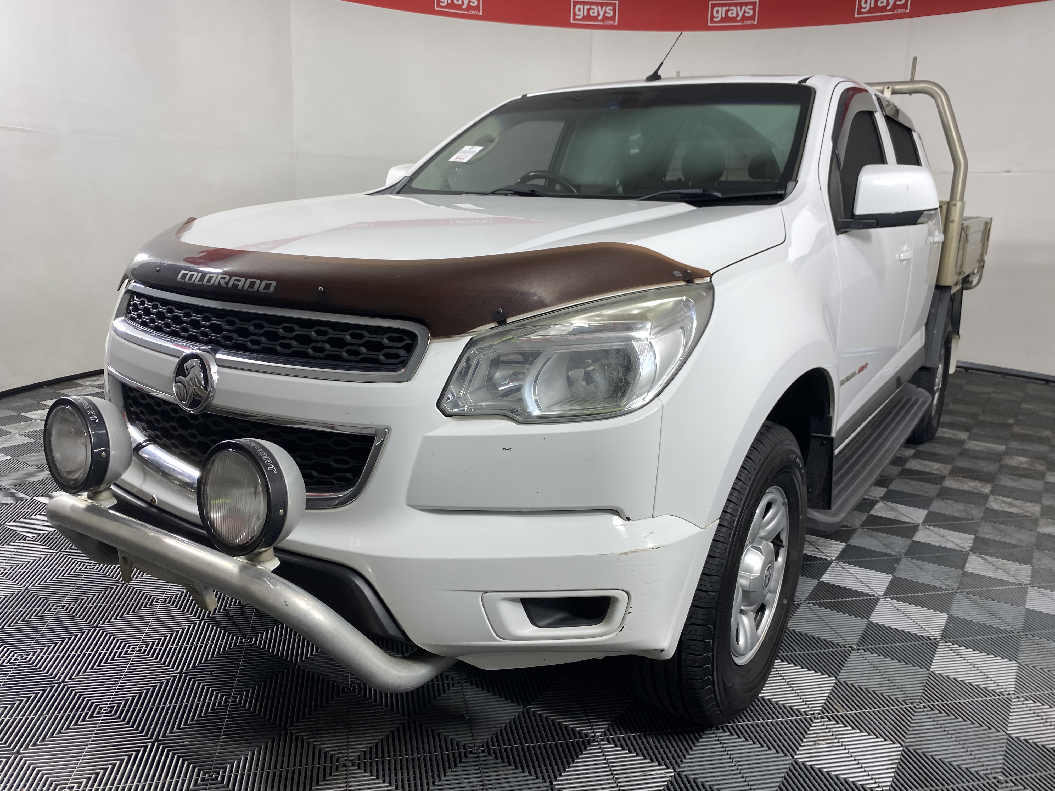 2015 Holden Colorado 4X4 LX RG Turbo Diesel Automatic Crew Cab Chassis